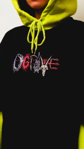 DGRAVE CREATIONS VILE BLACK T-SHIRT