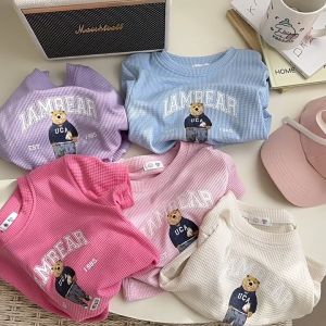【Sweet Kids Deliver from Perak】 Set kanak-kanak comel musim panas bergaya kanak-kanak saman lengan pendek corak kartun gaya nipis kasual selesa sesuai untuk kedua-dua lelaki dan perempuan