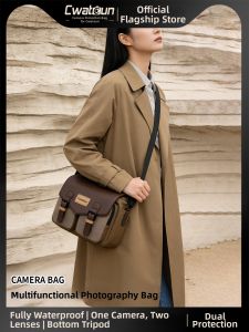 Cwatcun | Waterproof Vintage Camera Bag