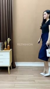 Celana Kulot Jersey 7/8 Jumbo XXL BB hingga 80kg