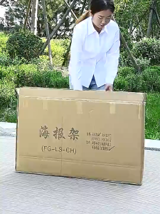 60×90cm A-Shape Double-Sided Advertising Poster Display Stand  Upgraded Thickened Version Foldable & Windproof