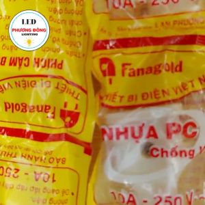Combo 10 phích cắm 4 ly phích nối âm Fanagold