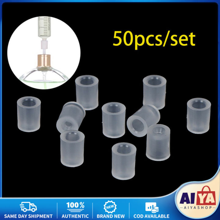 ★Same Day Shipping★ 50pcs Perfume Refill Tools Set Plastic Diffuser Syringe Funnel Spray