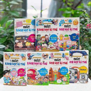 Combo 10 cuốn Quiz Khoa học kỳ thú - Phiên bản 10 vạn câu hỏi (có nhiều lựa chọn nhắn tin shop để chọn đúng cuốn cần mua nha!)