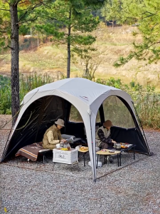 Naturehike Auto Dome Shelter Camping Tarp Inner Tent Extension Flysheet Door Mesh TPU Cloth Groundsheet CNK230WS014