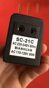 Cục đổi nguồn 220v sang 110v | Biến áp 220v ra 110v | Bộ đổi nguồn 220v sang 110v dùng cho các thiết bi công suất nhỏ dưới 15w