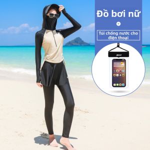XTEP | Bộ Đồ Bơi Nữ Dáng Ôm Có Mũi Kéo