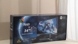 Spin Màn Hình Cong 34 Inch UWQHD 180Hz GTG 1ms Cân Màu Từ Nhà Máy Hình Ảnh Siêu Sắc Nét & Dải Màu Đỉnh Cao
