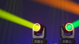 Homemory High-Quality 275W RGBW Beam Moving Head Stage Lighting for DJ Events Clubs and Weddings - New