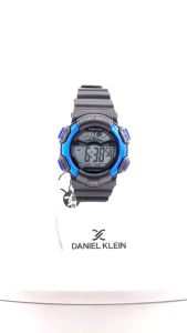 Daniel Klein Men Digital Black PU Watch DK.2153