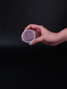 Disposable Sauce and Fruit Juice Dipping Box Plastic