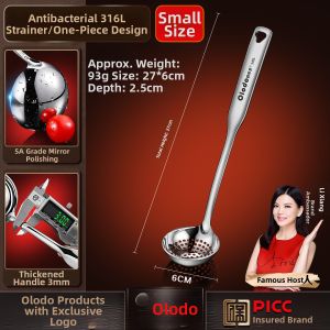Olodo | Food Grade Heat Resistant Large Stainless Steel Soup Ladle