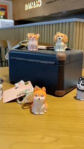 Móc Khóa Dog Family Bộ Siêu Tập Key Chain