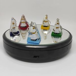 Gantungan Kunci Miniatur Tugu Jogja Limas Fiberglass Akrilik