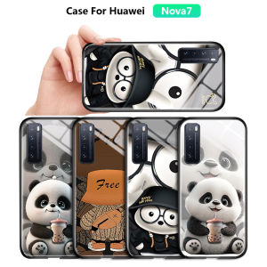 Ready Mobile Phone Casing For OPPO Reno8 5G/Reno 8 Pro 5G/Reno8 Pro+ 5G/Reno 8 Z 5G Luxury Panda Rabbit Shockproof Glossy Case Tempered Glass Back Cover New Casing