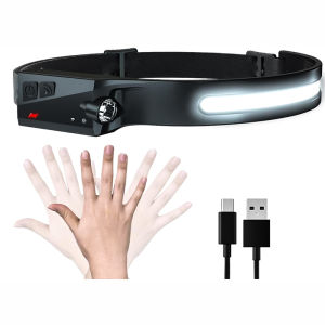 Rechargeable LED Headlights: Super Bright COB Headlamps for Camping, Running & Hiking