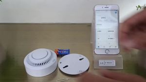 6Pack Tuya WiFi Cảm Biến Khói Thông Minh 85dB Báo Động Tại Chỗ Điều Khiển Ứng Dụng Smartlife Tương Thích Với Alexa & Google Assistant