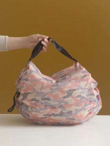 Portable Foldable Waterproof  Tote Large Capacity Reusable Grocery Bag