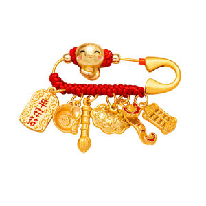 Portable Safety Pin Baby Safety Charm Outdoors Safe Fashion Accessory Pregnant Women Infant Peaceful Pendant Lucky Charm