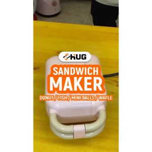 Sandwich Maker Multifunctional Home Breakfast Maker Non-Stick Pan Bread Toaster Waffle Maker YD-518S