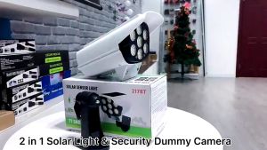 LED SOLAR PANEL WATERPROOF YH 2178T LAMPU SENSOR GERAK 77 LED
