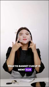 [BPOM] Cindynal Collagen Anti- Aging Sheet Mask / Masker Wajah Glowing Korea Anti Penuaan dan Kerutan Sadoer