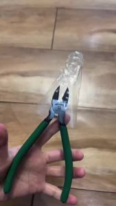 AMR Carbon Steel Plastic Pliers 5/6/8 Inch Nippers Electrical Wire Cable Cutters Diagonal Pliers for Jewelry