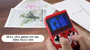Máy Chơi Game Sup 400Kèm Tay Cầm Dành Cho 2 Người  kết nối với TVNạp năng lượng theo chu kỳ