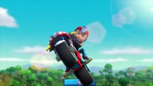 Paw Patrol | Genuine Paw Patrol Moto Pups Deluxe Pull Back Motorcycle Vehicle with Wheelie Feature and Toy Figure for kids aged 3 and up