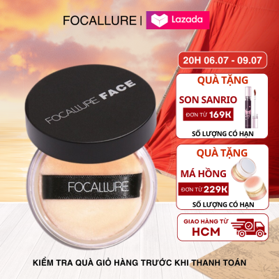 FOCALLURE Phấn Phủ Dạng Bột Kiềm Dầu Che Phủ Toàn Diện 7g