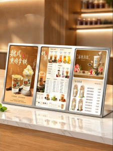 MINGZHUO | Metal Menu Display Stand A4 A5 A3