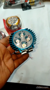 LAMPU TEMBAK SOROT 4 MATA MOTOR UNIVERSAL DC SPAREPART MOTOR TERMURAH