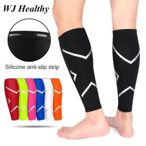 【WJ】Basketball and football sports calf protection Running and cycling long leg socks Mens and womens breathable compression leg protection socks