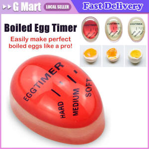 Kitchen Egg Timer Perfect Boiled Egg Indicator Soft-Boiled Display Egg Cooked Degree By Temperature Colour Changing Helper Timer