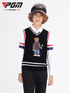 PGM GOLF | Comfortable Warm Silk Wool Childrens Sweater Vest