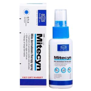 T.huốc Alkin Mitecyn - Alkin Fungikur 50ml - Ngừa Viêm Da Ghẻ Nấm Vảy Gầu Trên Cơ Thể Chó Mèo
