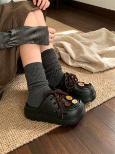 XIXITIAO | Retro Forest Style Buckle Clogs Anti-slip Thick Soles Summer Comfortable Sandals