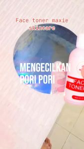 Toner Maxie Glow Original: Khasiat & Cara Penggunaan