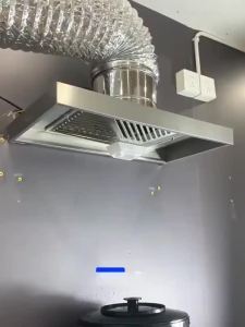 VOLTHUB Household high suction exhaust fan rental room range hood powerful ventilation fan kitchen smoke exhaust fan simple smoke exhaust fan