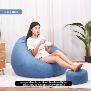 MEISITEKEKE | Lazy Sofa Bean Bag Chair Creative Relaxation Living Room Balcony Bedroom