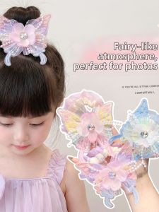 Butterfly Hair Tie Harmless For Childrens Hair Accessories