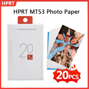 HPRT MT53 Color Photo Paper 2x3 Inch Sticky-Backed Photo 10/20/40/100PCS For HPRT MT53 Pocket Photo Printer