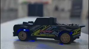 1:64 RC Drift Car WiFi 720P Camera DIY Replaceable Car Shell With LED Lights Desktop Racing Toy For Kids Hobby Enthusiasts