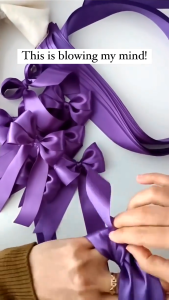 1cm Satin Ribbon Roll Christmas Decoration Ribbons Roll Flower Making DIY Birthday 22M/Roll