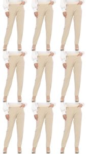 NHM Celana Bahan Kantor Formal Karet Celana Panjang Wanita Anti Begah