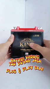 12N9L-BS [READY STOCK] KING Motorcycle Battery MF Bateri Motorsikal KING 12N9L YB9 MODENAS JAGUH DEMAK SKYLINE 200 12V Battery Car Price Rural King Battery Prices King Batteries - Lazada