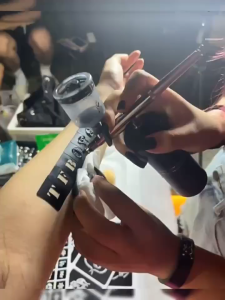 NEW！Professional Airbrush Gun HD130 0.3mm Needle Nail Art Spray Tool