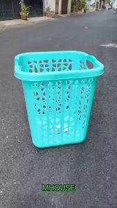Sọt Nhựa Vuông Đựng Quần Áo Gia Đình Duy Tân Size Nhí/Nhỏ/Trung/Lớn/Đại