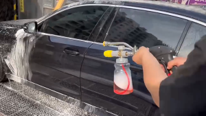 Dual Purpose Switch Snow Foam Dual Gun Pressure Washer 1/4 Inch Quick Connect and 5 Nozzles