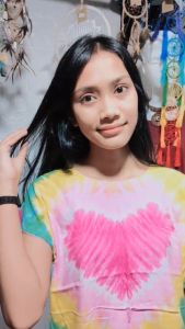 Kaos Wanita Kekinian Pelangi Rayon Bali / Baju Bali